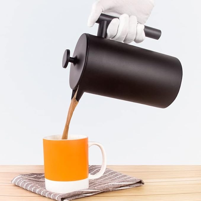 Press Coffee Maker Tea Machine Dosing Funnel 58mm Tableware Vacuum Milk Frother Spoon Teapot