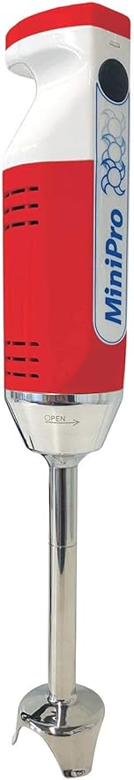 Dynamic MiniPro MX070.12 4 Qt. Immersion Blender with Variable Speed Motor 115v Red