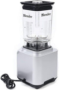 Commercial Blender 2200W Mixer Power Smoothie Juicer Shakes Maker Heavy Duty with 1.5L/50.72 oz Dishwasher-Safe Pitcher Ice Crusher for Frozen Drinks &amp Smoothies