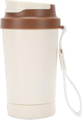 Zerodis Electric Mixing Mug Double Layer 316 Stainless Steel Self Stirring Coffee Mug with Lid Ideal for Travel and Office Use