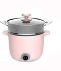 Household Electric Rice Cooker Household Multifunctional Mini Rice Cooker/Frying Pan/Wok/Soup Pot Ceramic Non-Stick Pot For 1-2 People(Style 2)