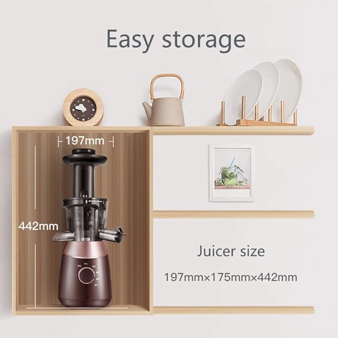 Multifunctional Electric juicer Juicer Machines Juicer Slow Juicer Extractor Anti-drip Mouth Quiet Motor