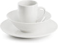 12-Piece Fine Ceramic Dinnerware Set in White – Dishwasher Microwave &amp Oven Safe Plates for Four
