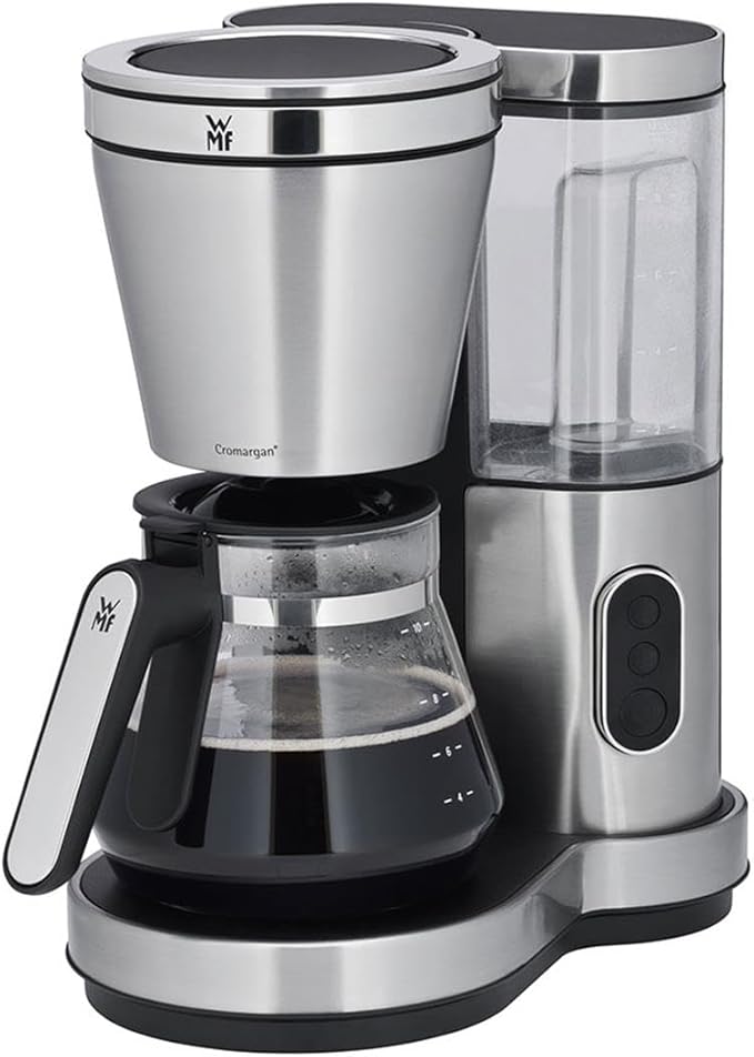 WMF Lono Aroma Filter Coffee Maker (1000 W with Glass Jug Filter Coffee 10 Cups Swivel Filter Warming Plate Removable Water Tank Automatic Shut-Off)