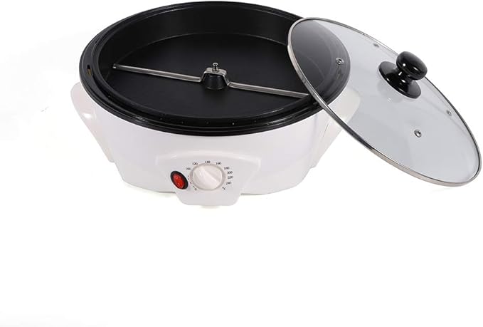 CNCEST Offee Roasting MachineSmall Capacity Coffee Bean Roasting MachineMulti-Function Pop Corn Machine Coffee Roaster (1200W1200g)