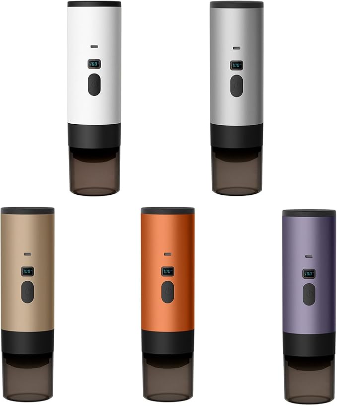 Single Button Operations Capsuled Coffee Maker Detachable Parts Fast Systems Portable Design For Car Camping