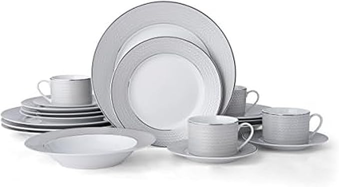 Mikasa Dinnerware Set Grey