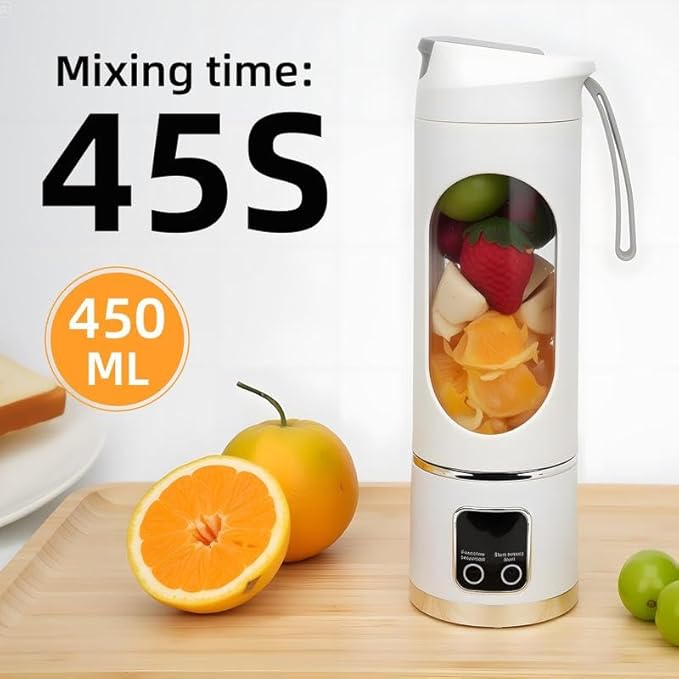 2-in-1 Ice CrusherLeak Proof Design Makes Shakes &amp Baby Food in Seconds cup juicer rechargeable mini blender vegetable digital multimode juicer blender portableUSB Rechargeable