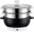 Cooking Pot Multifunctional Electric Cooker Heating Pan Electric Stew Machine Hotpot Noodles Eggs Soup Steamer Rice Cooker