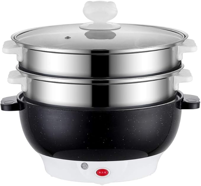 Cooking Pot Multifunctional Electric Cooker Heating Pan Electric Stew Machine Hotpot Noodles Eggs Soup Steamer Rice Cooker