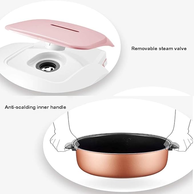 Electric cooker Rice Cooker Home Intelligent Insulation Multi-function Quality Inner Pot Spoon Steamer And Measuring Cups