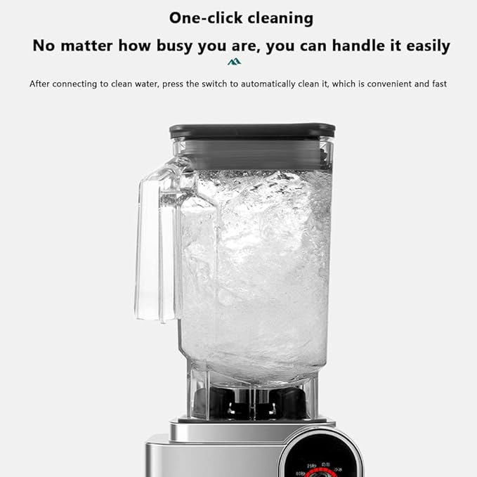 Commercial Smoothie Maker Large Capacity 2200W High Power Blender Commercial Blender High Speed 6 Blade Milkshake Maker