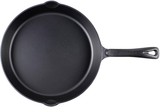 Lehman's Camping NonStick Cookware Set Nitrided Dutch Oven and 10 inch Skillet
