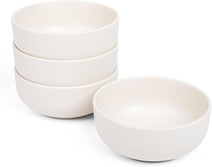 Larder &amp Vine 12-Piece Melamine Dinnerware Set: Durable Lightweight Break-Resistant Plates &amp Bowls – Stylish Non-Toxic Dishwasher Safe – Ideal for Everyday Use Indoor &amp Outdoor Dining