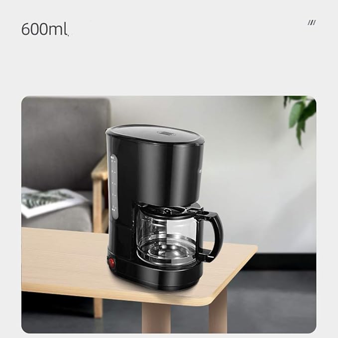 Coffee Machine Household Small Full Semi-Automatic Drip Maker 1 Person-2