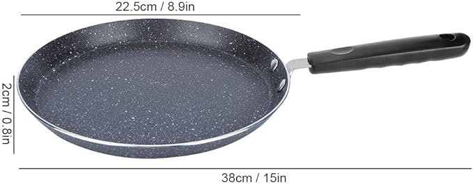 Yosoo123 NonStick Frying Pan Cookware Set RadiantCooker Induction Cooker Cooking Tool for Breakfast Pancake Egg Pizza(M)