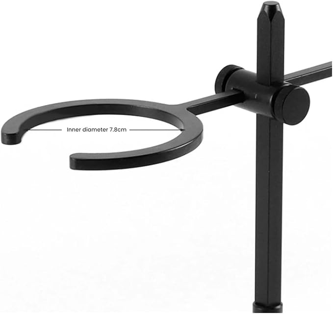 Adjustable Double Filter Cup Holder For Pour Over Coffee Maker Dripper Stand Drip Brewer Rack