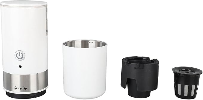 flexman Portable Espresso Maker Fully Automatic Coffee Capsule Ground Universal Coffee Maker Mini Electric Coffee Machine for Camping Travel Office RV Hiking