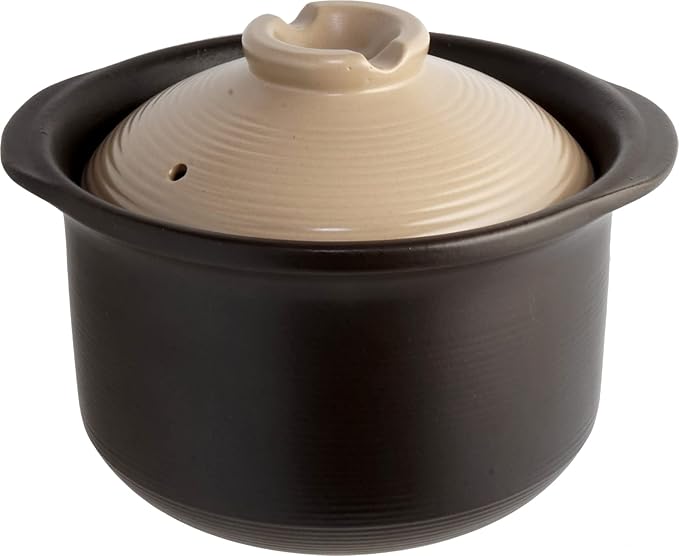 Living 110585 Rice Pot For 1-3 Combination 60.9 fl oz (1800 ml) Rice Pot Delicious Rice and Sanzu
