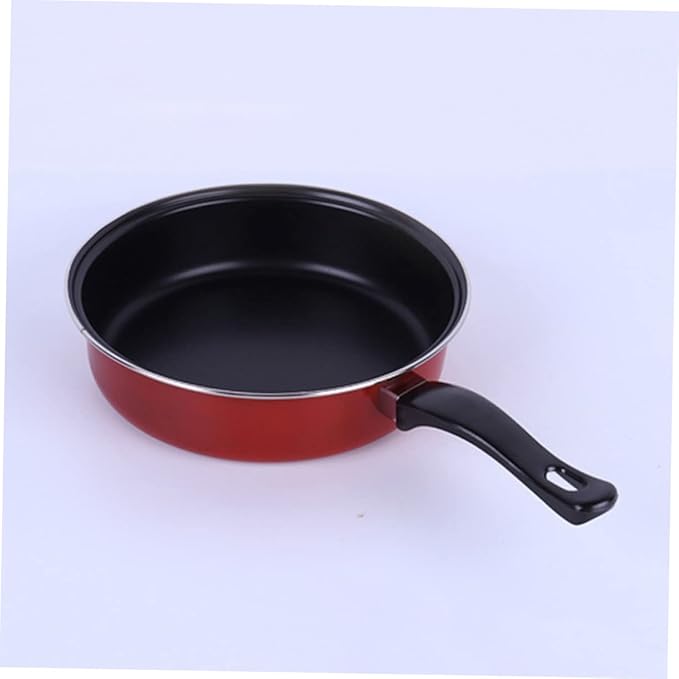 Zerodeko 3Pcs Non Stick Cooking Pan Set Versatile Kitchen Utensils for Daily Use Includes Frying Pan Soup Pot and Milk Pan Cooking Accessories for Home Chefs