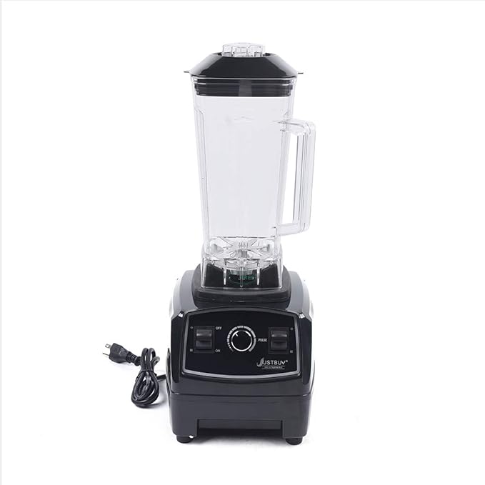 3HP 2200W Heavy Duty Grade Blender Mixer Juicer for Fruit Vegetable Blender Countertop Smoothie Blender Machine with Variable Speed 2L Tritan Container and 4500RPM for Home and Commercial