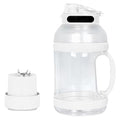 Powerful Portable Juicer Maker - 2000ml Capacity USB Rechargeable Blender Smoothies Juices - Ideal Home Office Outdoor Use(01)