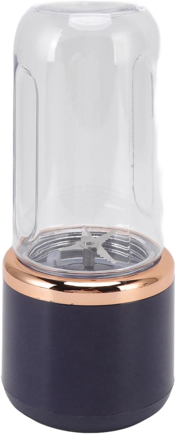 Jonlaki 300ml Portable Cordless Blender with USB Charging for Shakes Juices - Six Blades Included for Effortless Blending.