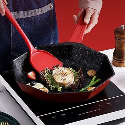 Octagonal Non-Stick Cookware Set with Medical Stone Coating Scratch Resistant Induction &amp Gas Stove Compatible