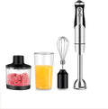 800W 4-in-1 Multi-function Immersion Hand Blender Stick Blender with Chopping Bowl Milk Frother Egg Whisk Beaker for Food/Smoothies/Soups BPA-Free