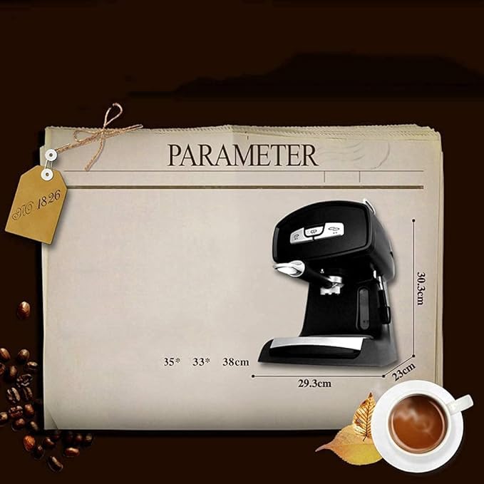 Automatic Brewing Coffee Grinder Coffee Machine Pressurized Household Small Commercial FSemi-Automatic Steam Milk Frother Coffee Spice Grinder 20240309