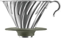 Hario Outdoor V60 Metal Dripper 02 Silver