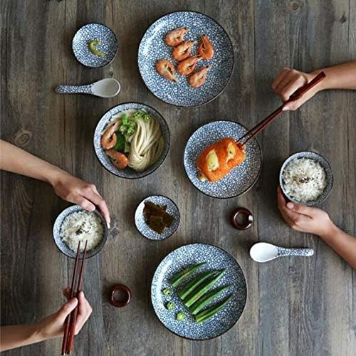 Porcelain Dinnerware Sets Plates and Bowls Sets Durable Kitchen Dinnerware Set Plates Dishes Bowls Gift Idea for Any Occasion