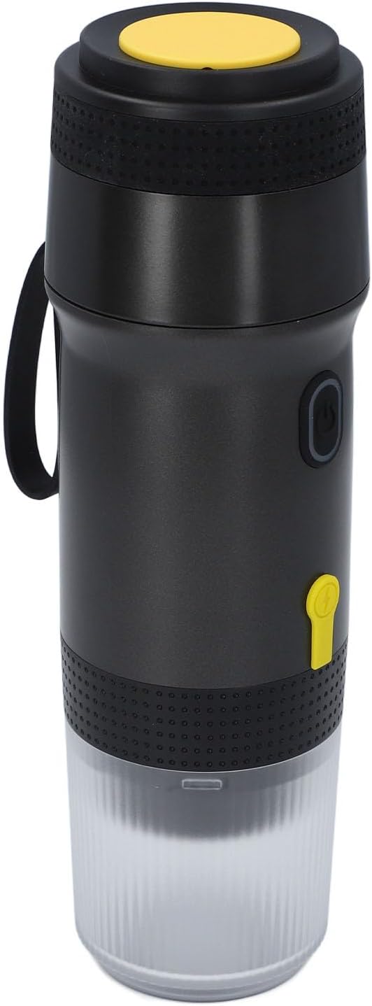 Jeanoko Portable Coffee Maker Fast Heating 20 Bar USB Car Charger Electric Coffee Machine for Camping Travel