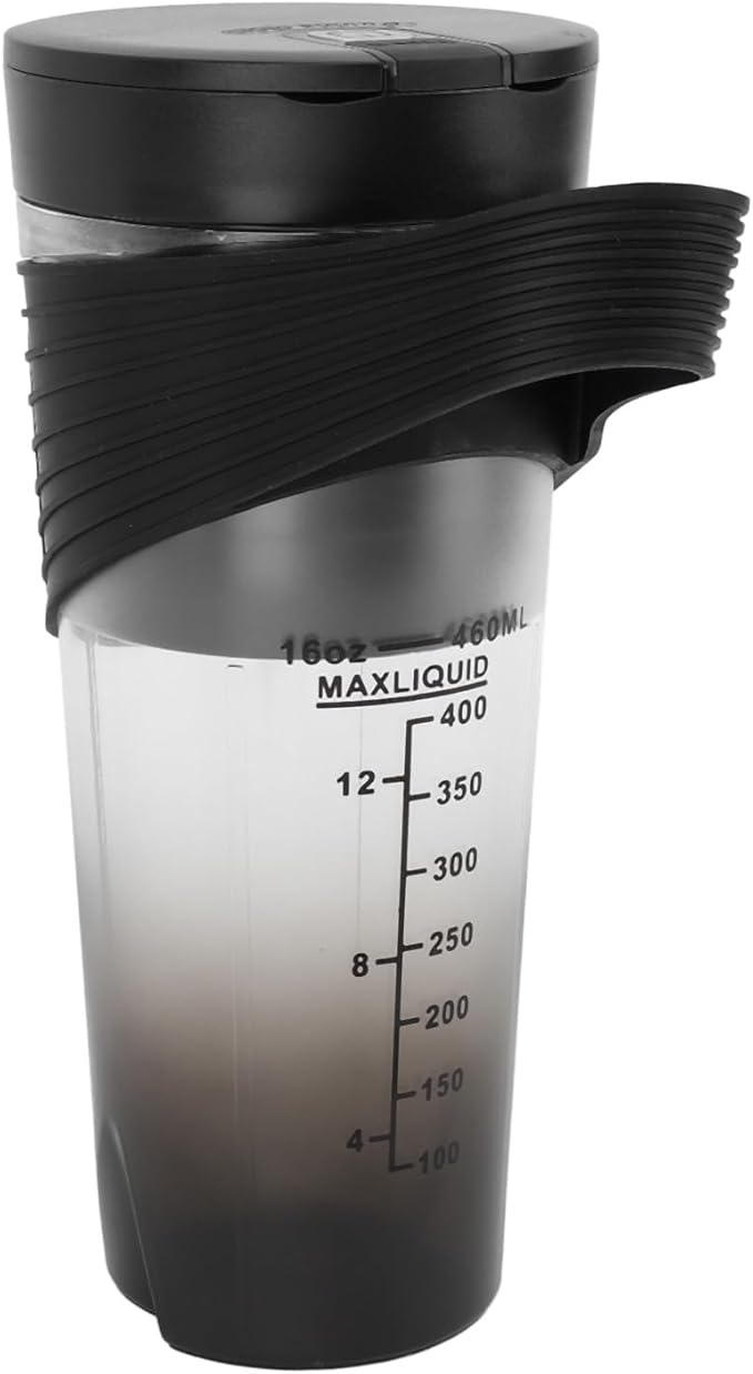Fockety Portable Blender 460ml Shakes and Smoothies Blender with 6 Ultra Sharp Blades USB Rechargeable 4000mAh Mixer Shake Blender for Home Outdoor
