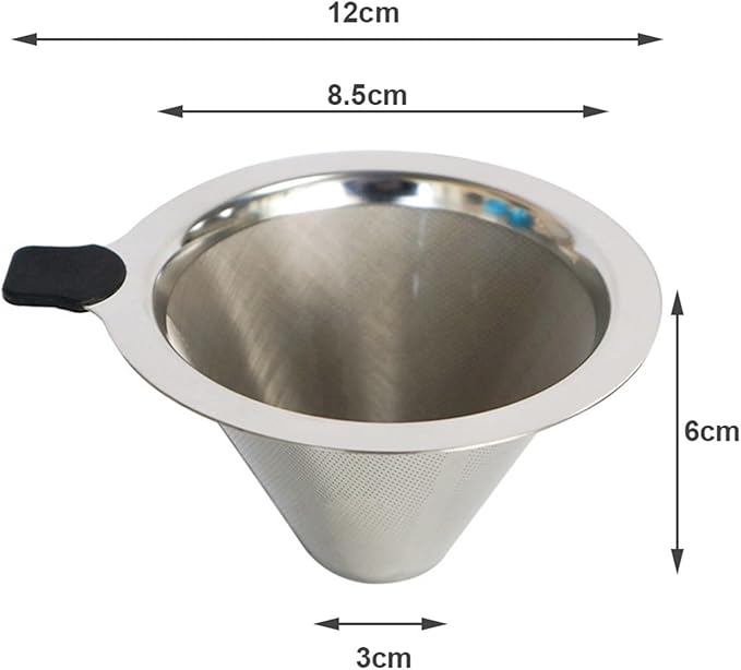 400ml Hand Drip Coffee Maker Manual Pour Over Coffee Dripper With Glass Pot Stainless Steel Coffee Maker For Home Office Camping