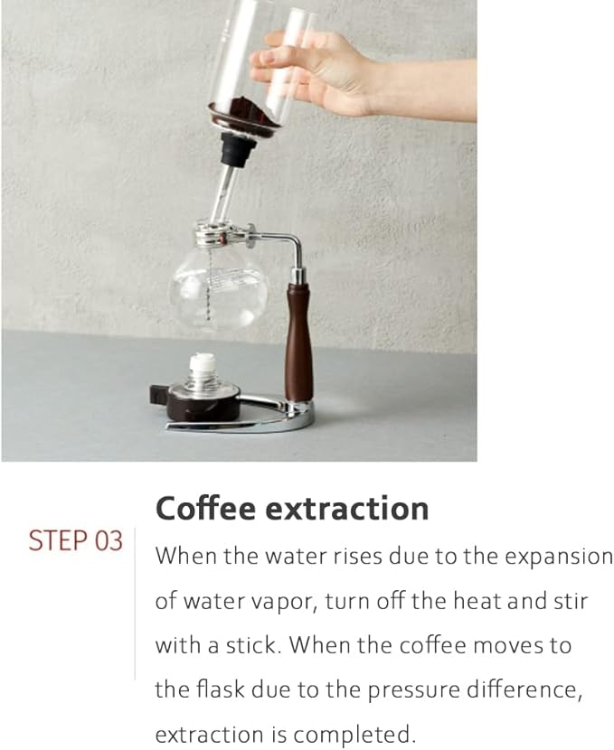 Withmolly TMS 2.0 Coffee maker Home Hand Drip Machine For 3 People 13.97×5.11(in)