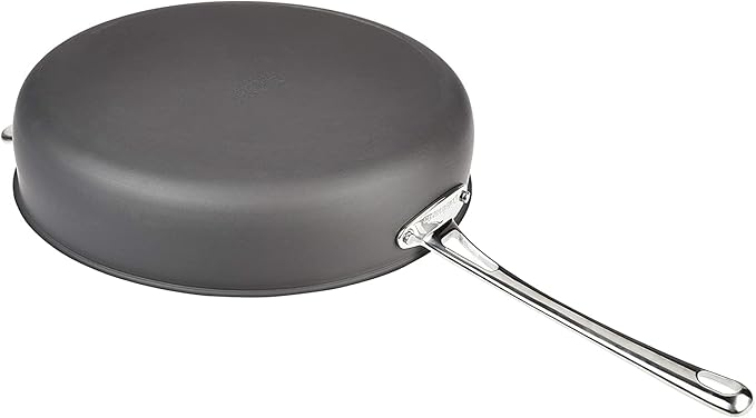 Cuisinart Contour Hard Anodized 5-Quart Saute Pan with Helper Handle and Cover