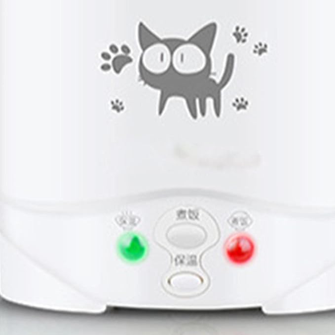 Small 1L Electric Rice Cooker Cooking Machine Multifunction for Travel Camping 12V