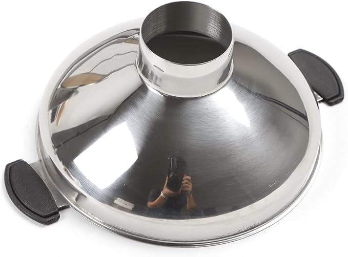 Coffee Roaster Coffee Bean Roasting Machine Small Household Gas Stove Coffee Bean Roasting Machine with Wooden Handle 1 Pound Capacity Glass Transparent Visible for Home Use
