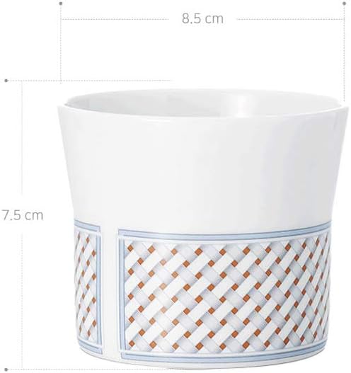 Hankook Chinaware Korean Fine Bone China Weaving petite Cup Set 4p Dinnerware Dojagi Melamine Ceramic Multi-purpose