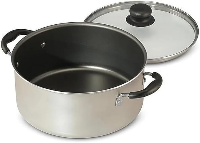 9-Piece Non-Stick Cookware Set Champagne - Complete Pots and Pans Kit for Home Kitchen Easy to Clean &amp Heat Evenly