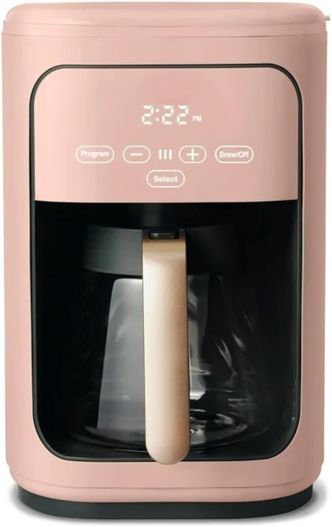 Coffee Maker 14-Cup Programmable Drip Coffee Maker with Touchscreen Controls Auto Shut-Off and Keep Warm Function