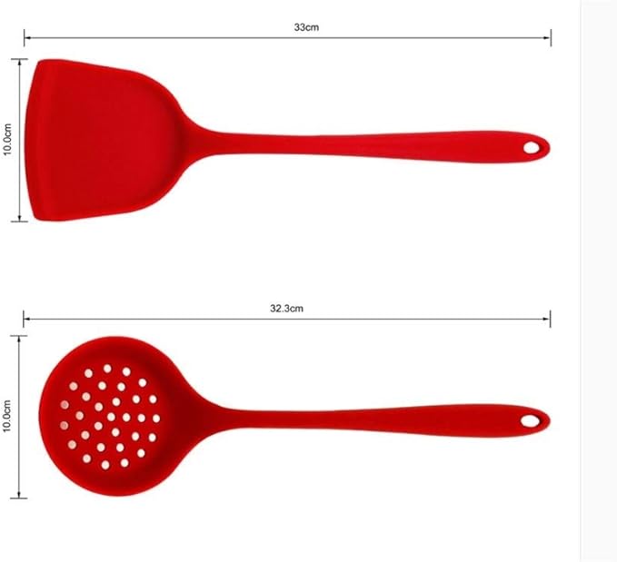 Heat Resistant Silicone Cookware Set Nonstick Cooking Tools Kitchen Baking Tool Kit Utensils Kitchen Accessories
