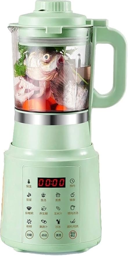 Kitchen Juicer Machine Blender with Automatic Heating for Rice Paste Smoothies Frozen Dessert SoupFruits and Vegetables - Juice Wall Breaking