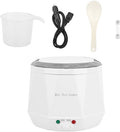Mini Rice Cooker 1.6L Mini Portable Electric Rice Cooker Rice Cooking Tool Food Steamer for 12V Car Use WhiteRice Cookers
