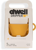 Verve Dwell Dripper Pour Over Coffee Maker Set Non-Electric Coffee Dripper Manual Brew Maker (Yellow)