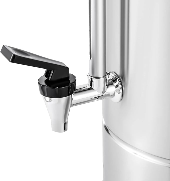 10 L Percolate Coffee Urn110V 1KW Commercial Grade Stainless Steel Coffee Maker Hot Water UrnHot Coffee Dispenser for HomeOfficeWedding PartyBuffet Catering
