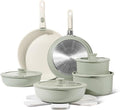 17Pcs Pots and Pans Set Nonstick Cookware Set Detachable Handle Induction Kitchen Cookware Sets Non Stick with RemovableA17 Pc