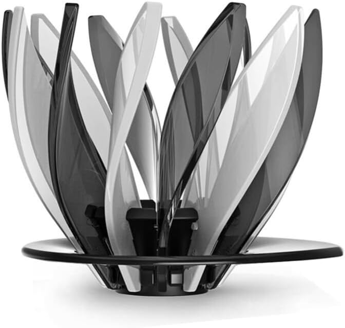HARIO V60 VDSU-02-B&ampW Dripper Suiren 02 Black &amp White For 1-4 Cups Coffee Hand Drip 2024 Limited Edition Spiral Rib