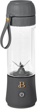 Portable Blender with 14 oz USB Rechargeable and Cordless for Smoothies Shakes &amp More